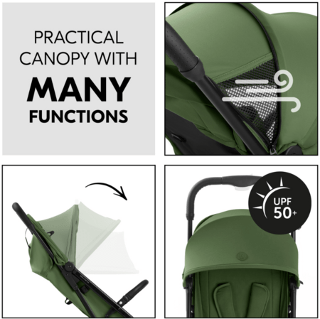 HAUCK käru TRAVEL N CARE PLUS, Green, 160275 