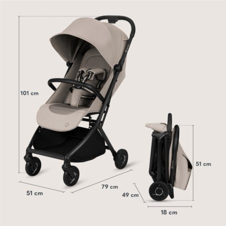 LIONELO käru SIA, Beige sand, LO-SIA 