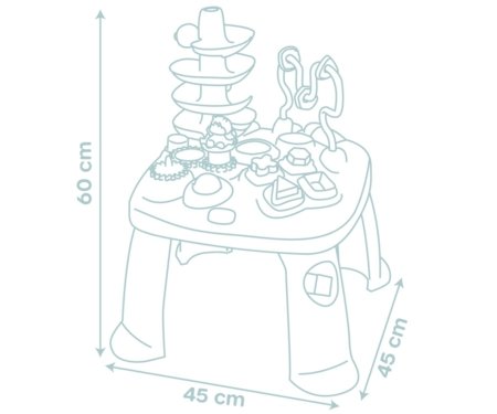 SMOBY õppemängulaud, 7600140320 