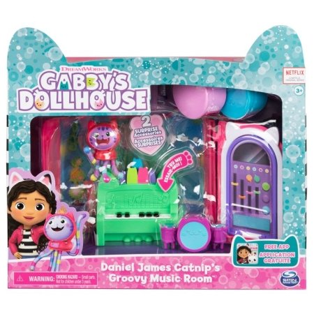GABBY´S DOLLHOUSE Mängukomplekt Deluxe Room, 6069300 