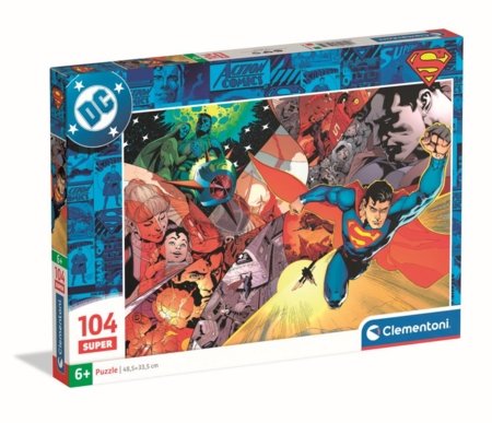 CLEMENTONI pusle super Superman 2025, 104 tk, 25075 