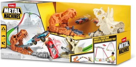 METAL MACHINES raja ja 2 auto mängukomplekt Smash & Crash, 1. seeria, assortii., 67132 