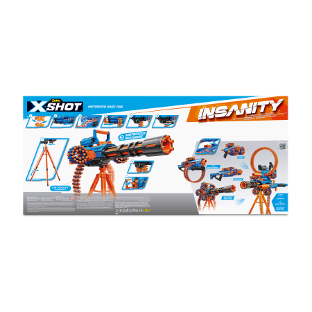 X-SHOT mängupüstol Fire Gatlin Gun Insanity, 1 seeria, 36605 