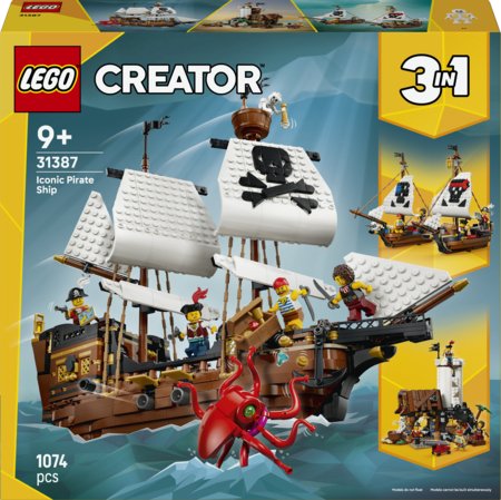 31387 LEGO® Creator Ikooniline piraadilaev 