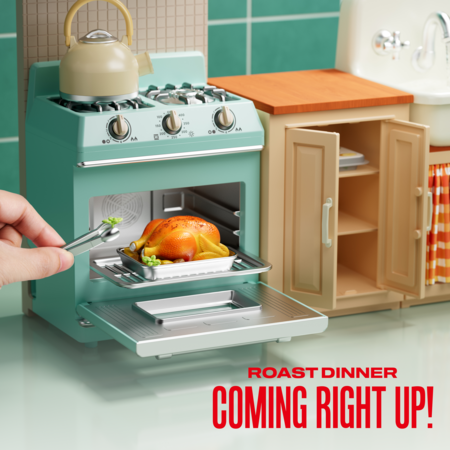 MINI BRANDS miniatuuride komplekt Magic Cook Kitchen, 77858 