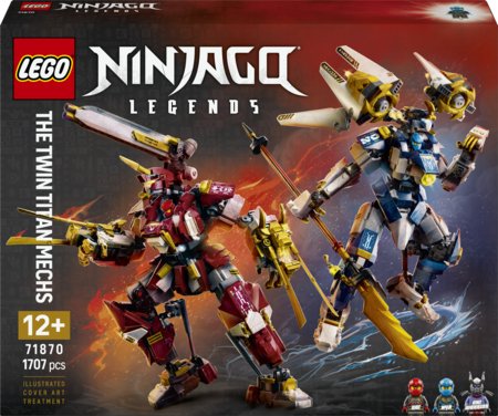 71870 LEGO® NINJAGO® Kaksik-Titaan-robotid 