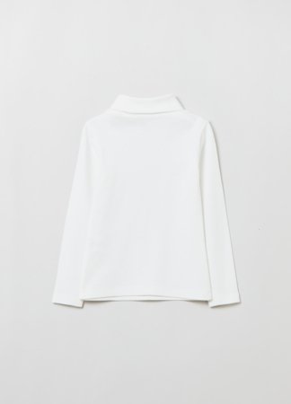 OVS GIRL3-10Y T-SHIRTS L/S 2H 8-9 WHITE 001912053 