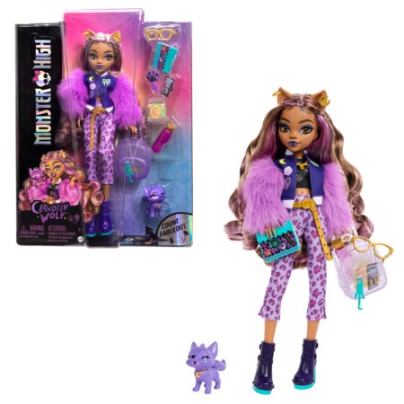 MONSTER HIGH Clawdeen Wolf, HRP65 