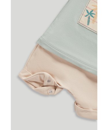 MOTHERCARE lühikeste varrukatega särk ja lühikesed püksid, LL771 74 