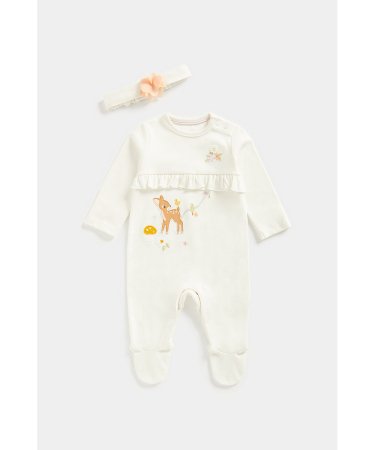 MOTHERCARE pükskostüüm ja peapael, FB332 