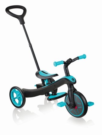 GLOBBER kolmerattaline jalgratas Explorer Trike Foldable 4 In 1, sinine, 732-105 