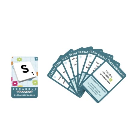 MATTEL GAMES mäng Scrabble 2 in 1 EE, HXW16 