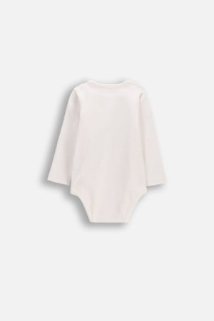 COCCODRILLO pikkade varrukatega bodi, beež, suurus 