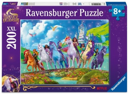 RAVENSBURGER PUZZLE pusle Unicorn Academy, 200 tk, 12004165 8 