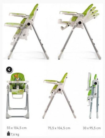 Pegperego Tool kõrg. Follow me PP Zero 3 Paloma IH01000000BL46