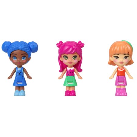 POLLY POCKET mini figuuride komplekt Fruit Surprise, assort., JKC86 