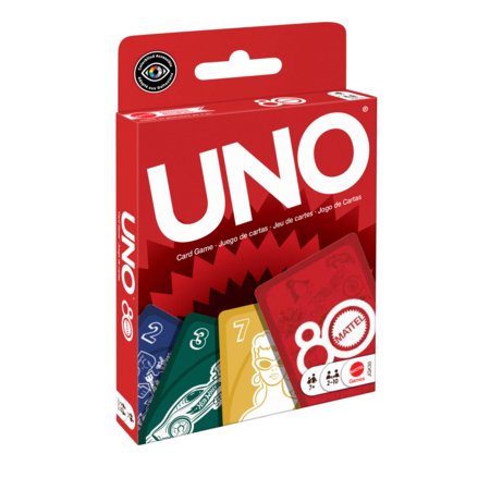 MATTEL GAMES UNO kaardid Mattel 80, JGK30 