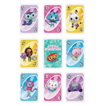 MATTEL GAMES UNO Junior kaardimäng Gabby’s Dollhouse, JLH17 