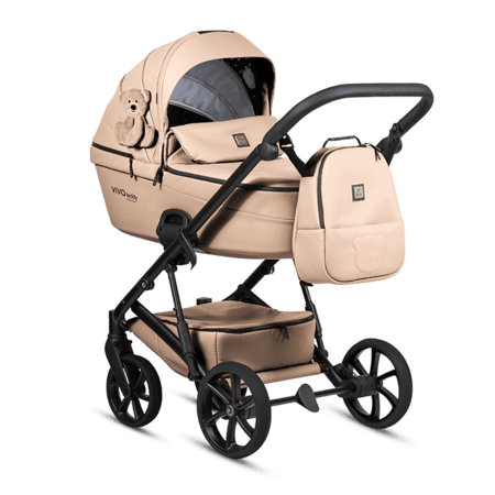 TUTIS universaalne käru VIVA 6+ TEDDY limited edition 2/1, Creamy Teddy, 1612111 