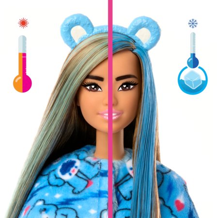 BARBIE Cutie Reveal kaisukaru seeria Grumpy Bear, JCN96 