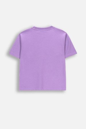 COCCODRILLO lühikeste varrukatega t-särk, lillad, WC6143207MBK-016-116, 116 cm 