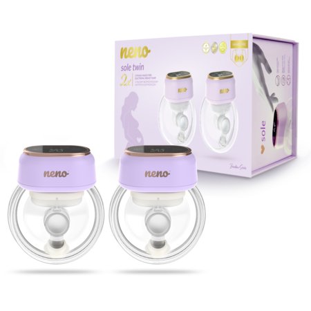 NENO juhtmevaba elektrooniline rinnapump SOLE TWIN, NEN-MAM-LK019 