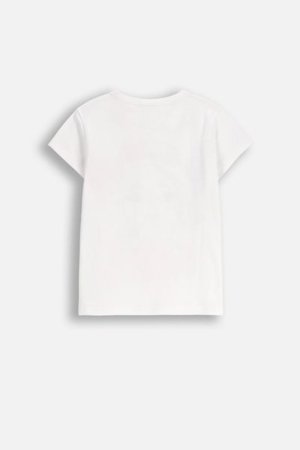 COCCODRILLO t-shirt EVERYDAY GIRL A, white, ZC5143227VGA-001-098, 98 cm 