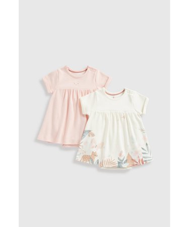 MOTHERCARE lühikeste varrukatega kleit, 2tk., GF526 