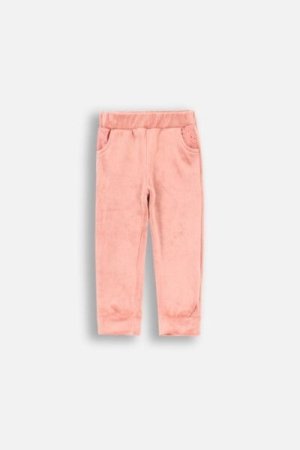 COCCODRILLO joggers FLOWERS GIRL NEWBORN, powder pink, ZC4120101FGN-033-086, 86 cm 