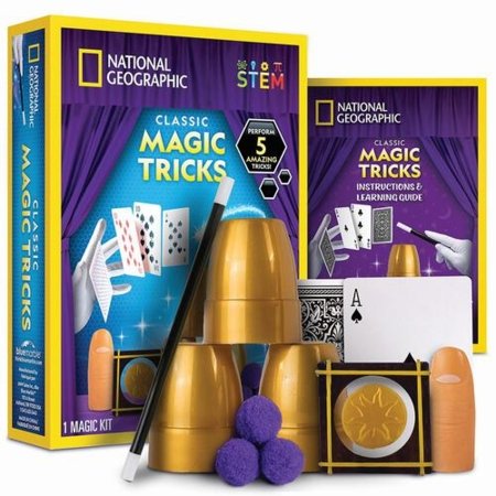 NATIONAL GEOGRAPHIC maagia trikkide komplekt Classic Magic Tricks, RTMAGIC5 
