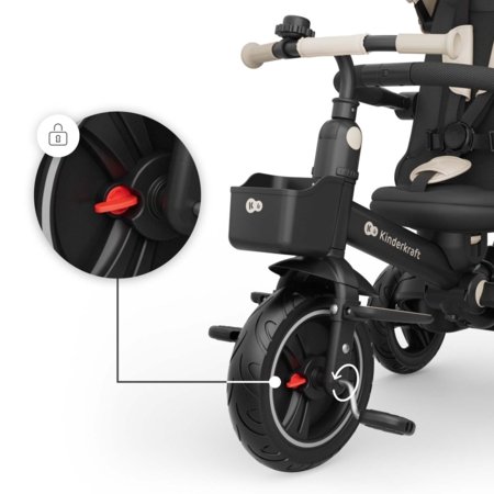 KINDERCRAFT kolmerattaline SPINSTEP 2 Plus, beež, KRSPST02BEGPL00 