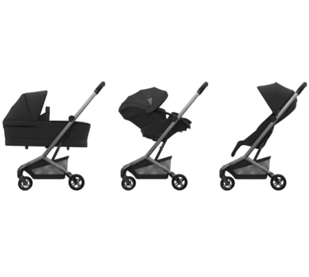 MAXI COSI jalutuskäru FAME CABIN, Onyx Black, 1141508110 