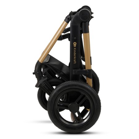 KINDERKRAFT universaalne jalutuskäru MOOV 2 4in1 AIR, pure black, KSMOOV02BLK4000 