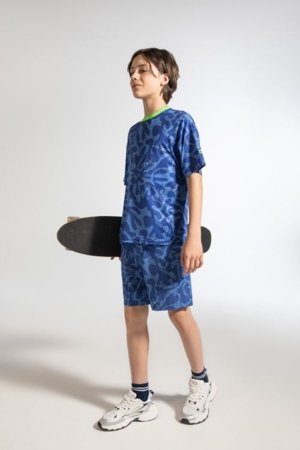 COCCODRILLO short sleeved t-shirt, blue, size 