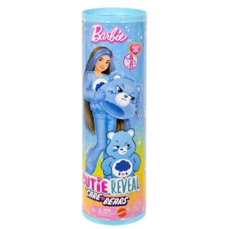 BARBIE Cutie Reveal kaisukaru seeria Grumpy Bear, JCN96 