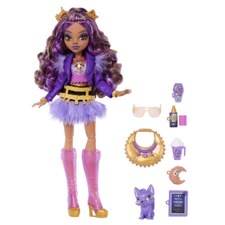 MONSTER HIGH nukk Clawdeen, JHK30 