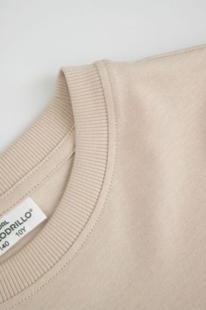 COCCODRILLO short sleeved t-shirt, beige, size 