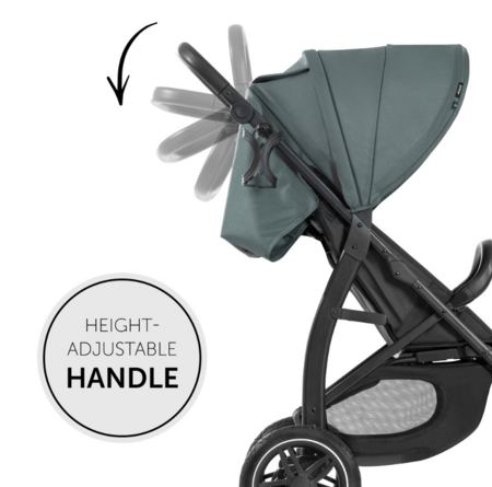 HAUCK käru RAPID 4D, Jungle green, 148990 