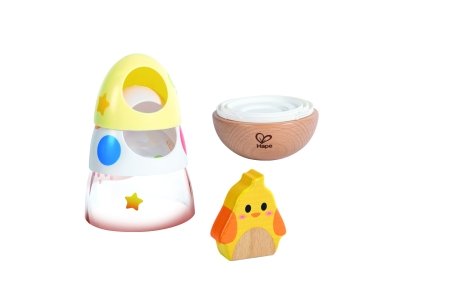 HAPE kokkupandav mänguasi Wobble Wonder Stacker, E0514A 