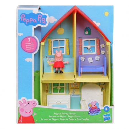 PEPA PIG mängukomplekt Peppa peremaja, F21675L0 F21675L0