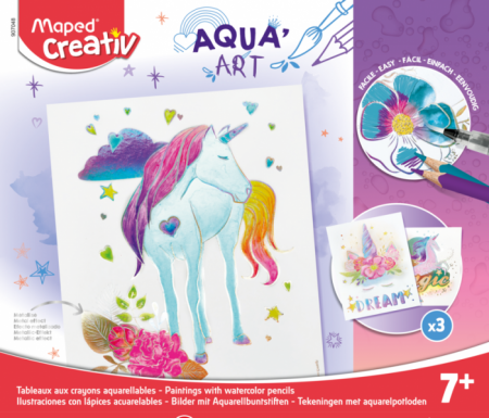 MAPED CREATIV Vesivärvidega maalikomplekt Unicorns, 907048 907048