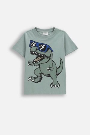 COCCODRILLO lühikeste varrukatega t-särk, rohelised, cm 