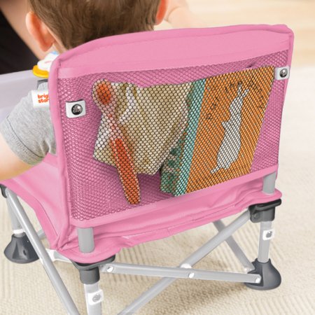 BRIGHT STARTS söögitool - booster POP 'N SIT, PINK, 17199 