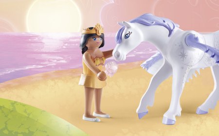 PLAYMOBIL PRINCESS MAGIC Pegasus vikerkaarega pilvedes, 71361 