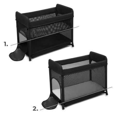 KINDERKRAFT reisivoodi MOON DREAM, black, KLMODR00BLK3000 