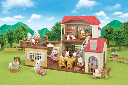SYLVANIAN FAMILIES Red roof country home, 5302 5302