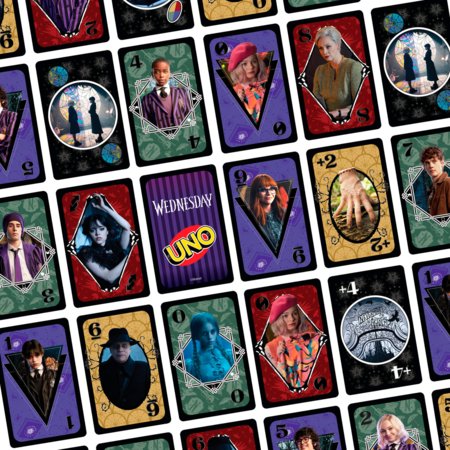 MATTEL GAMES UNO kaardid Wednesday, JHB18 