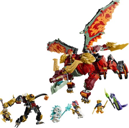 71868 LEGO® NINJAGO® Wyldfyre'i muutuv draakonirobot 