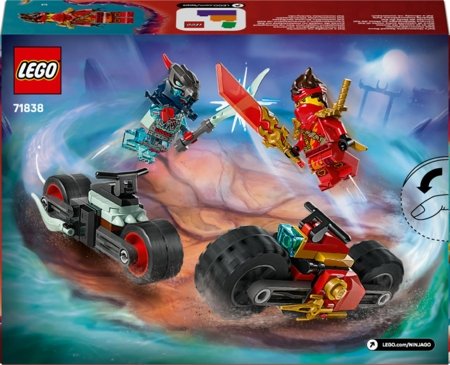 71838 LEGO® NINJAGO® Kai mootorratta kiirendussõit 