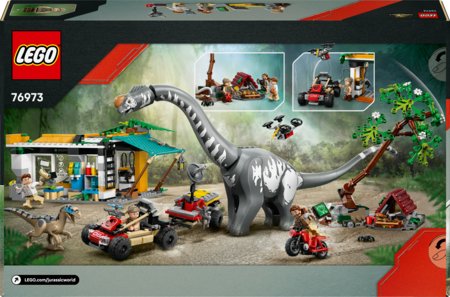 76973 LEGO® Jurassic World™ Raptori ja titanosauruse jälgimismissioon 